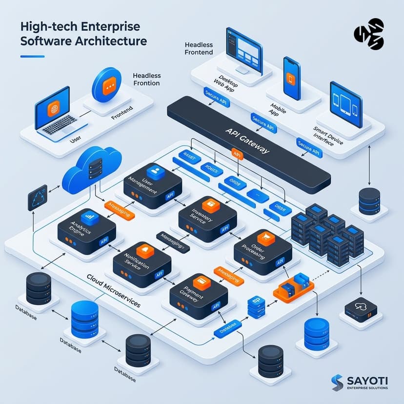 Arsitektur Software Modern: Panduan Komprehensif Memilih Monolith, Modular, Headless, hingga Microservices untuk Skala Enterprise