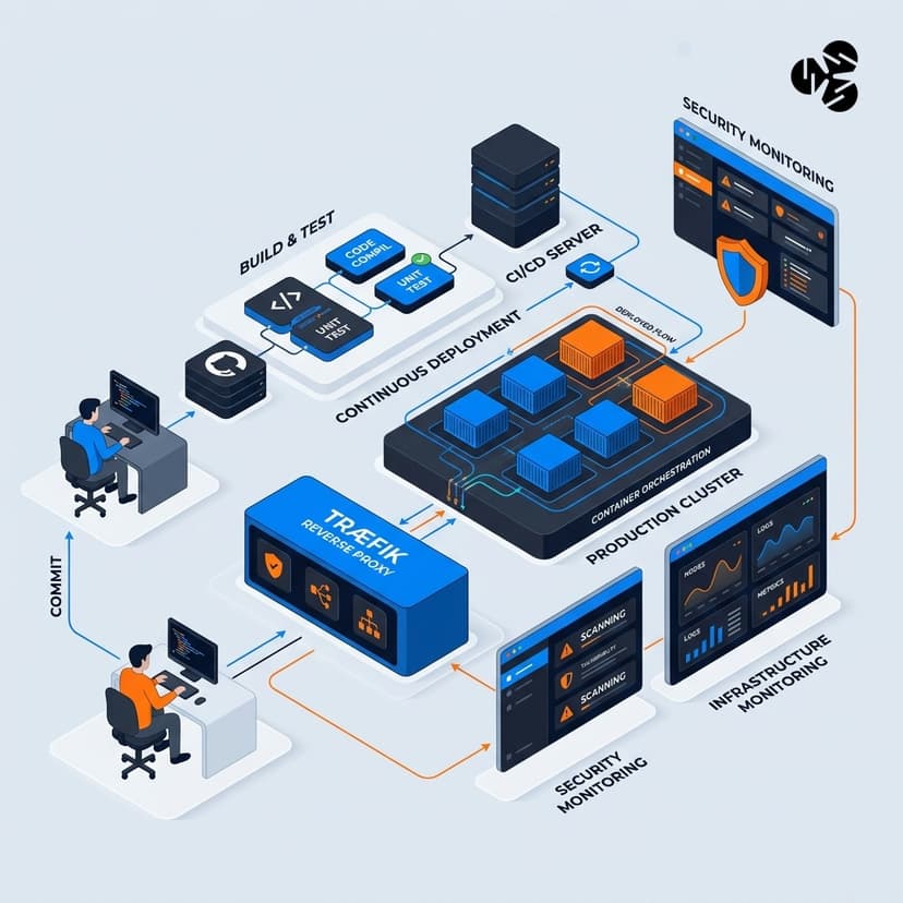 Panduan Lengkap DevOps & Deployment Modern: Mengelola Server, Container, SSL, dan CI/CD dari Nol