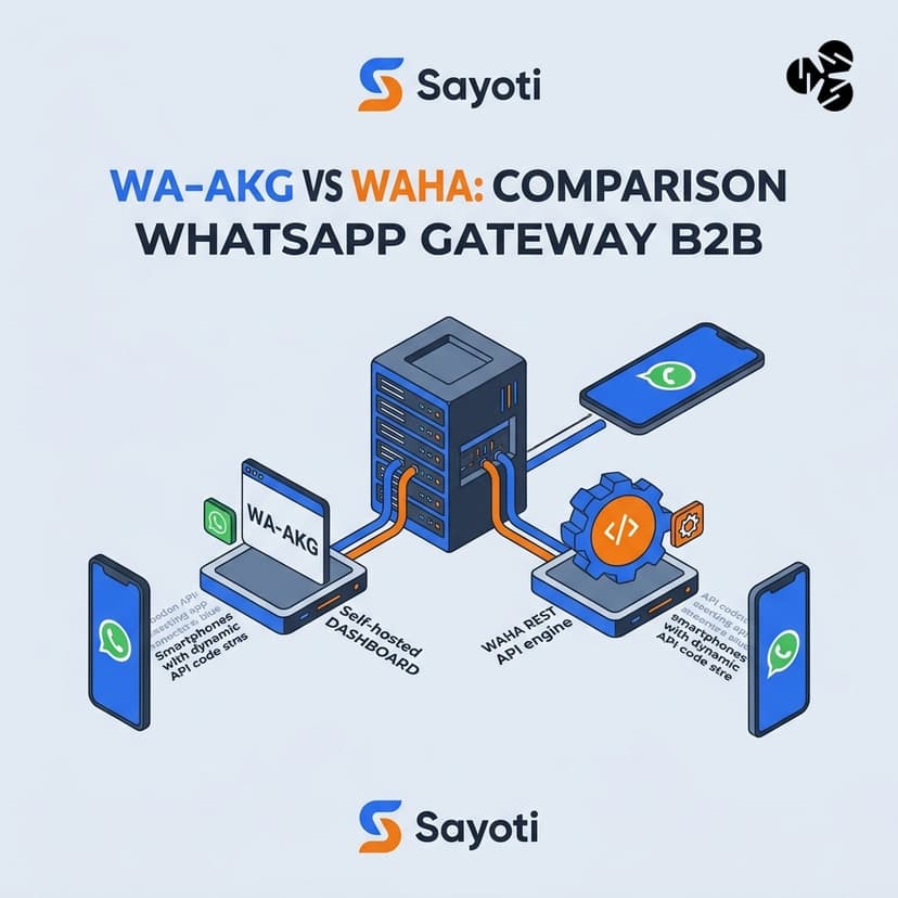 WA-AKG vs WAHA: Memilih WhatsApp Gateway Self-Hosted Terbaik untuk Infrastruktur Bisnis B2B
