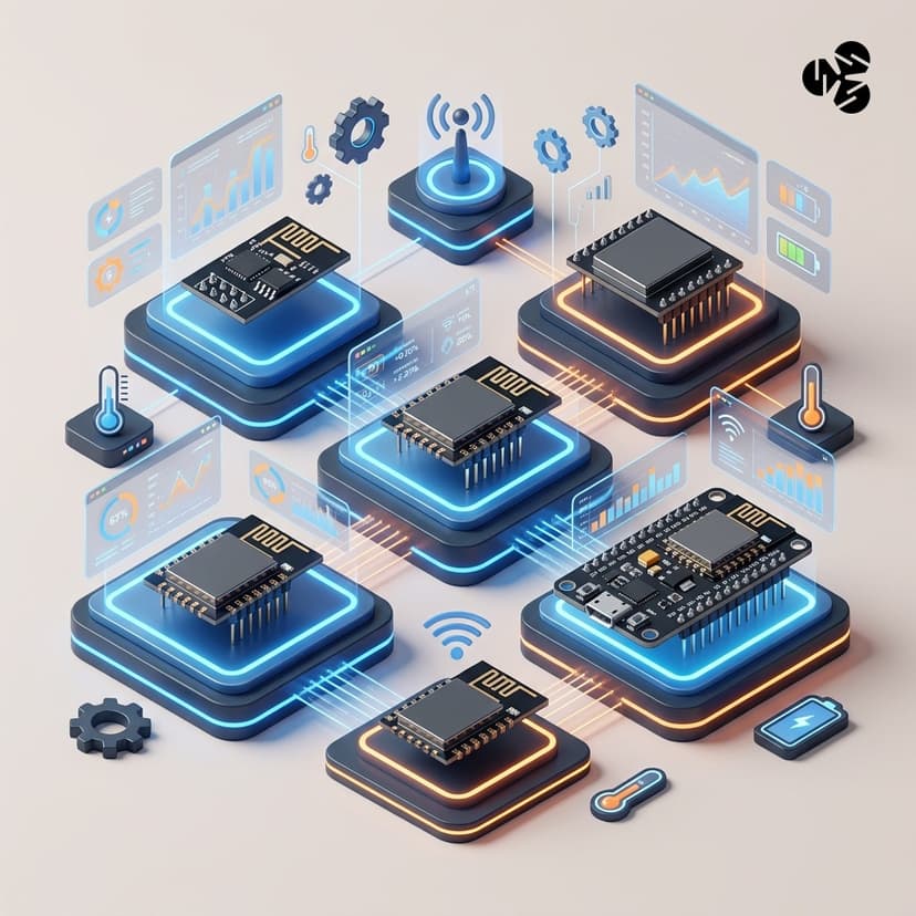 Evaluasi Varian Modul ESP8266: Panduan Standarisasi Node Sensor Industri Andal