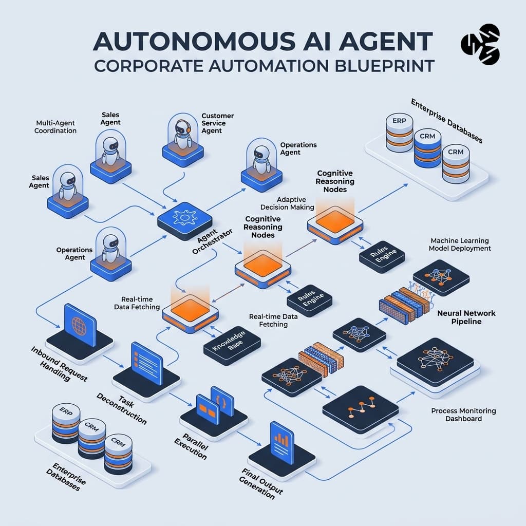 Blueprint Implementasi AI Korporat: Dari Otomasi Alur Kerja Hingga Autonomous AI Agent