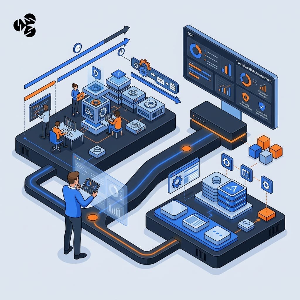 Kalkulasi TCO dan Risiko Teknis: Panduan CTO Memutus Dilema Build vs Buy