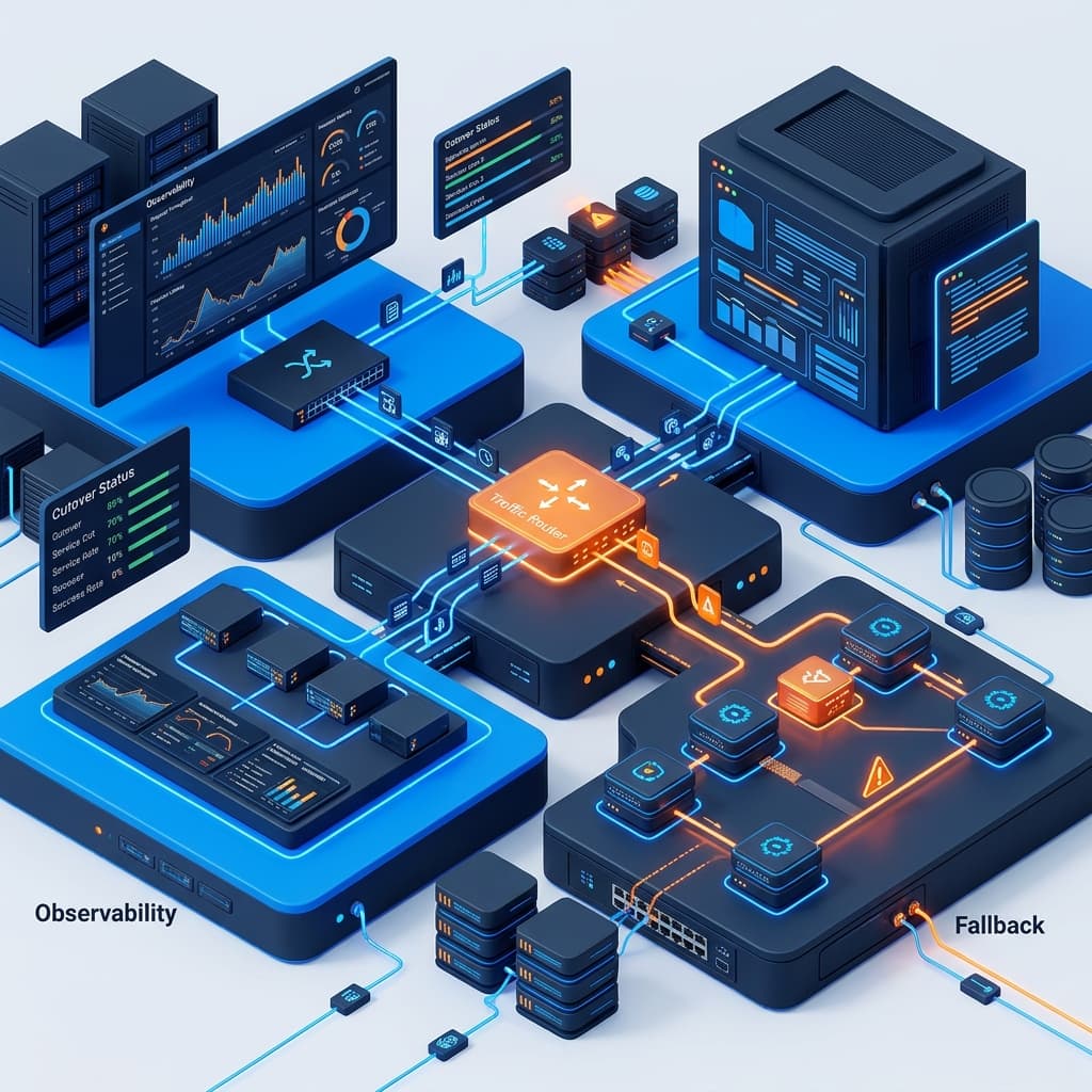 Observabilitas dan Fallback: Garansi Zero-Downtime pada Fase Cutover