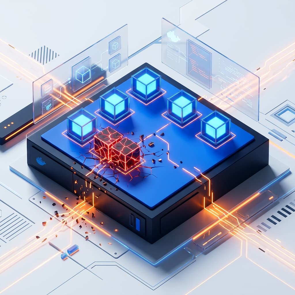 Problem State Downtime Konvensional pada Docker Engine